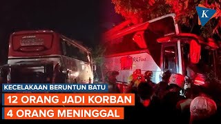 Kecelakaan Bus Kota Batu: Libatkan 12 Kendaraan, 12 Orang Jadi Korban!