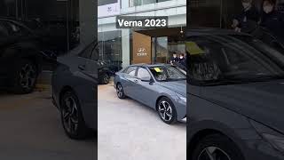 Hyundai Verna 2023 ❤️ Facelift 🔥 First Look ❤️ #verna #shorts #cars