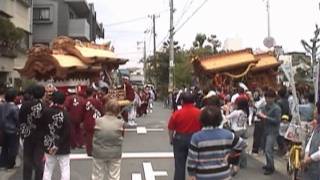 2006年鴫野中之町地車入魂式