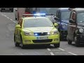 London Ambulance Service Skoda Octavia Rapid Response Vehicle Responding