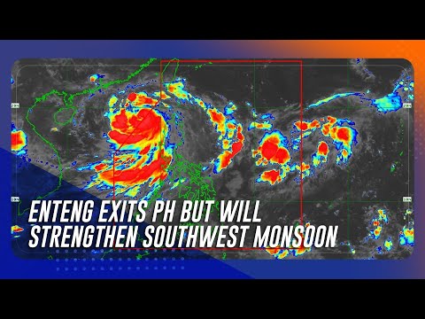 Enteng exits PH but will strengthen southwest monsoon