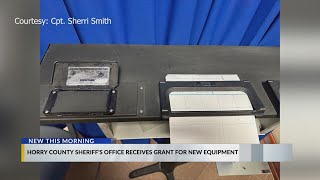 Horry County Sheriff's Office uses $79K grant on updated equipment