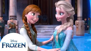 Os momentos mais engraçados das irmãs Elsa e Anna | Frozen