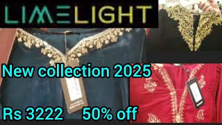 LIMELIGHT || LIMELIGHT WINTER COLLECTION SALE || LIMELIGHT NEW ARRIVAL PRET COLLECTION 50% off❤