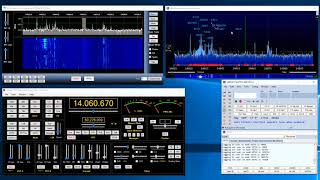 Win4Yaesu Suite and N1MM+ Contest Logging Spectrum Monitor