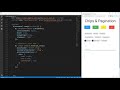 Materialize CSS from Scratch: Lesson 17 - Chips Pagination