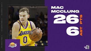 Mac McClung Has 26 PTS and 6 AST Against Stockton Kings