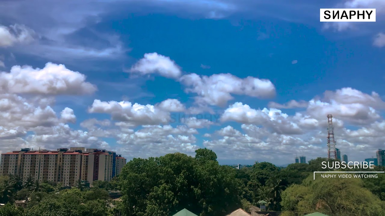 Cloudy Sky Time Lapse Hd 1080p Youtube