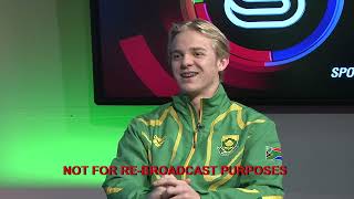 Jarden Eaton Interview Part 2 SABC Sports Arena