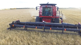 [GoPro / DJI] Moisson 2016 CANADA / Harvest 2016 CANADA - Axial-Flow 7120 \u0026 CASE IH Steiger 435