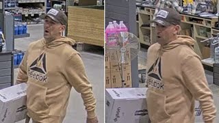 WHO AM I? Man suspected in Lowe’s store theft