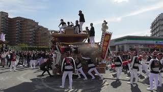 平成30年 今熊 三津屋連合パレード 三都神社秋祭り だんじり祭り