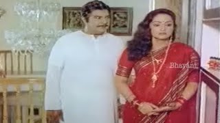 Rajani Argues With Satyanarayana And Rajendra Prasad - Emotional Scene - Bhale Mogudu Movie Scenes