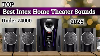 Top 5 Best Intex Home theater Sounds Under ₹4000 | Top 5 Cheap Woofer Sounds #Deep_bass #SoundSystem