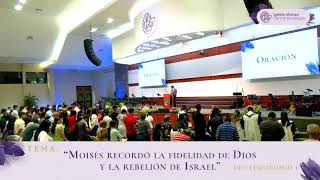 Estudio Bíblico | “Moisés recordó la fidelidad de Dios y la rebelión de Israel” - Deuteronomio 1