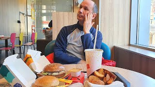 McDonald's is leaving Russia / Our Farewell Dinner in Russian Provincial McDonald's