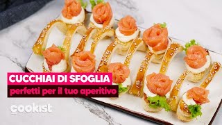 Cucchiai di sfoglia con formaggio e salmone: la ricetta originale che lascerà tutti a bocca aperta!