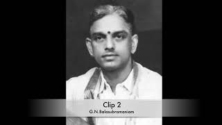 Carnatic Quiz #34: Question 2: Find the clip with the odd rAgam