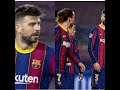 La discusión de Piqué y Griezmann  En los partidos de Barcelona y PSG