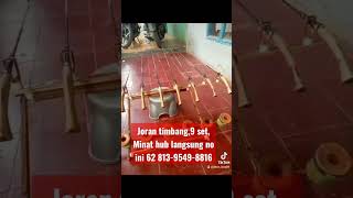 JORAN TIMBANG 9 SET #mancing #joran #jorantimbang #joranmelengkung