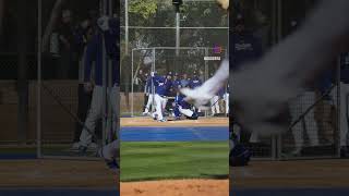 Max Muncy Crushes a Homer at Dodgers Camp