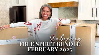 Unboxing the Free Spirit Home Decor Box!  February Petite \u0026 Elite Bundles