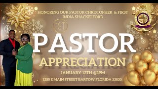 1st Pastoral Appreciation Celebration of Pastor C. Shackelford ,Jr