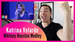 REAL Vocal Coach Reacts to Whitney Houston Medley by Katrina Velarde