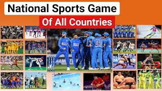 National Sports Game Of All Country | COUNTRIES AND THEIR NATIONAL GAMES | National Games With Flags