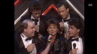 Lotta Engberg \u0026 Triple \u0026 Touch - 100% (Melodifestivalen 1988)