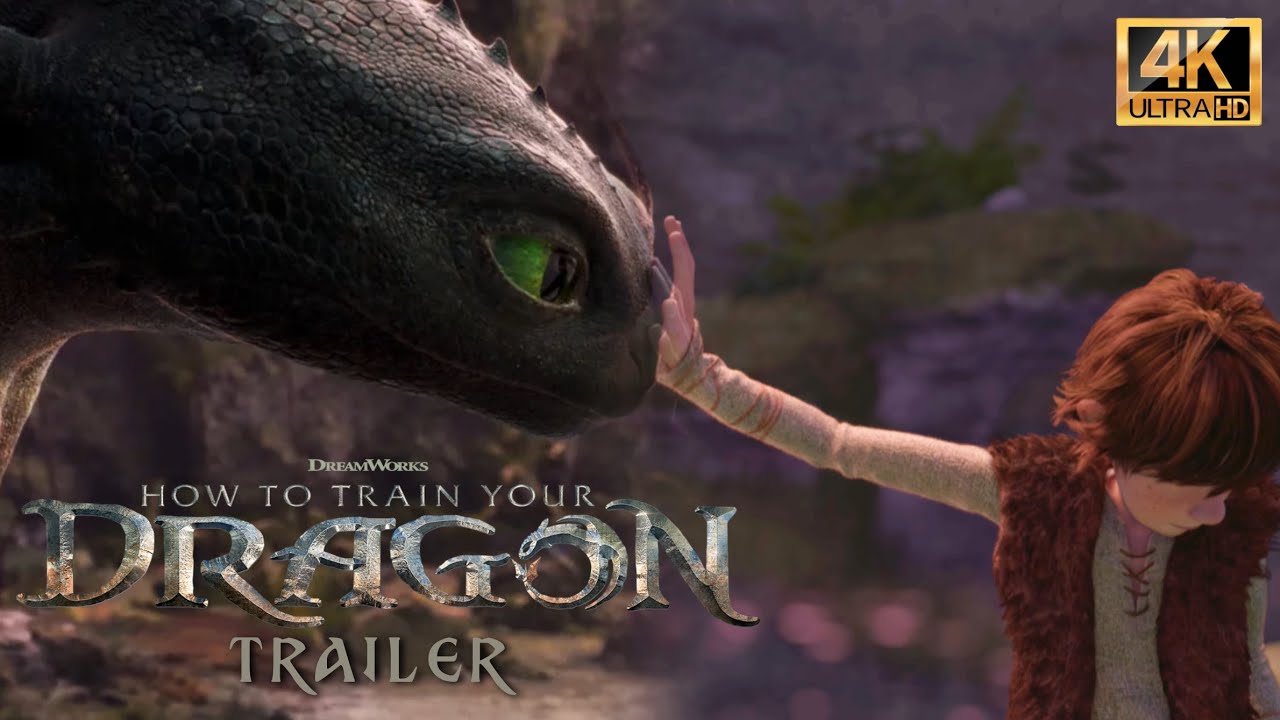 Movie Trailer How To Train Your Dragon 4k Youtube