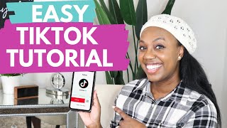 How to Edit a SIMPLE Titktok Video for beginners [TIK TOK EDITING TUTORIAL 2021]