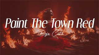 doja cat - "paint the town red" (lyrics)