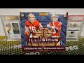 2023 Illusions Football Hobby Box Opening. 5 Hits per Box!!