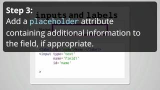 Web Accessibility: Form elements require labels.