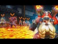 1 BUFFED Top 500 Torbjörn VS 5 Bronze Players - Who wins?! (ft. Silvoc)