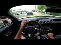 straight piped shelby gt350 pov loud exhaust hard pulls u0026 epic downshifts