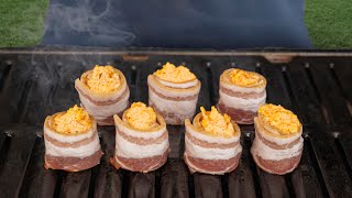 How to make SMOKED Pig Shots  on the grill - Most Tasty BBQ Food