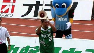 2011.10.1 甲府 vs 川崎　杉山トラメガ