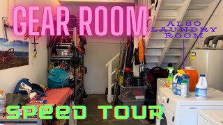 Gear room speed tour