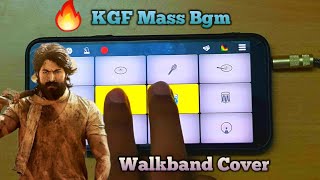 | KGF Mass Bgm | Yash | Walkband Cover |