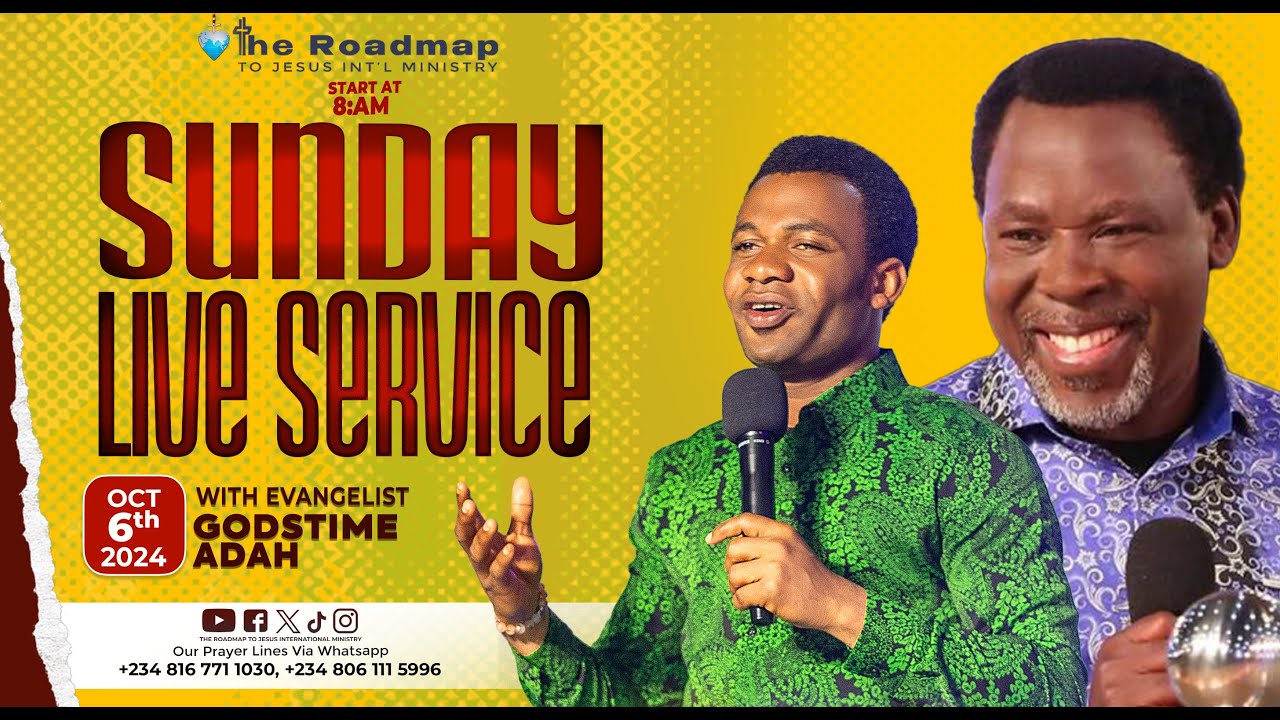 Sunday Live Service 6th October 2024 Youtube