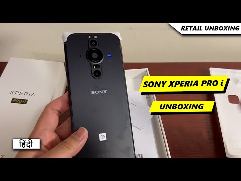 Sony Xperia Pro i Retail Unit Unboxing in Hindi  Price in India  Review