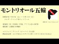 【記憶語り】モントリオール・オリンピック【祝 東京五輪開幕】