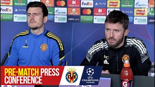 Pre-Match Press Conference | Villarreal v Manchester United | UEFA Champions League