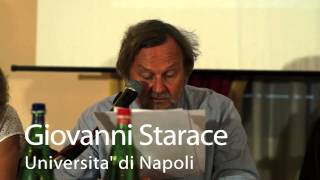 LE FORME DELLA VIOLENZA Giovanni Starace, violenza e criminalita' organizzata