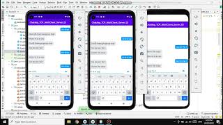 TCP Socket Java Android - Multi Client Chat Messenger App Simple