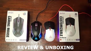 EKSA EM100 \u0026 EM200 Gaming Mouse - Review \u0026 Unboxing