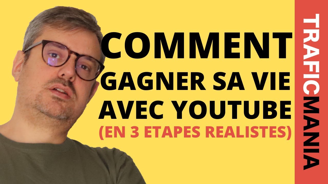 Comment Gagner De L'argent Sur YouTube, En 3 étapes Réalistes - YouTube