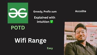 Wifi Range | GFG POTD